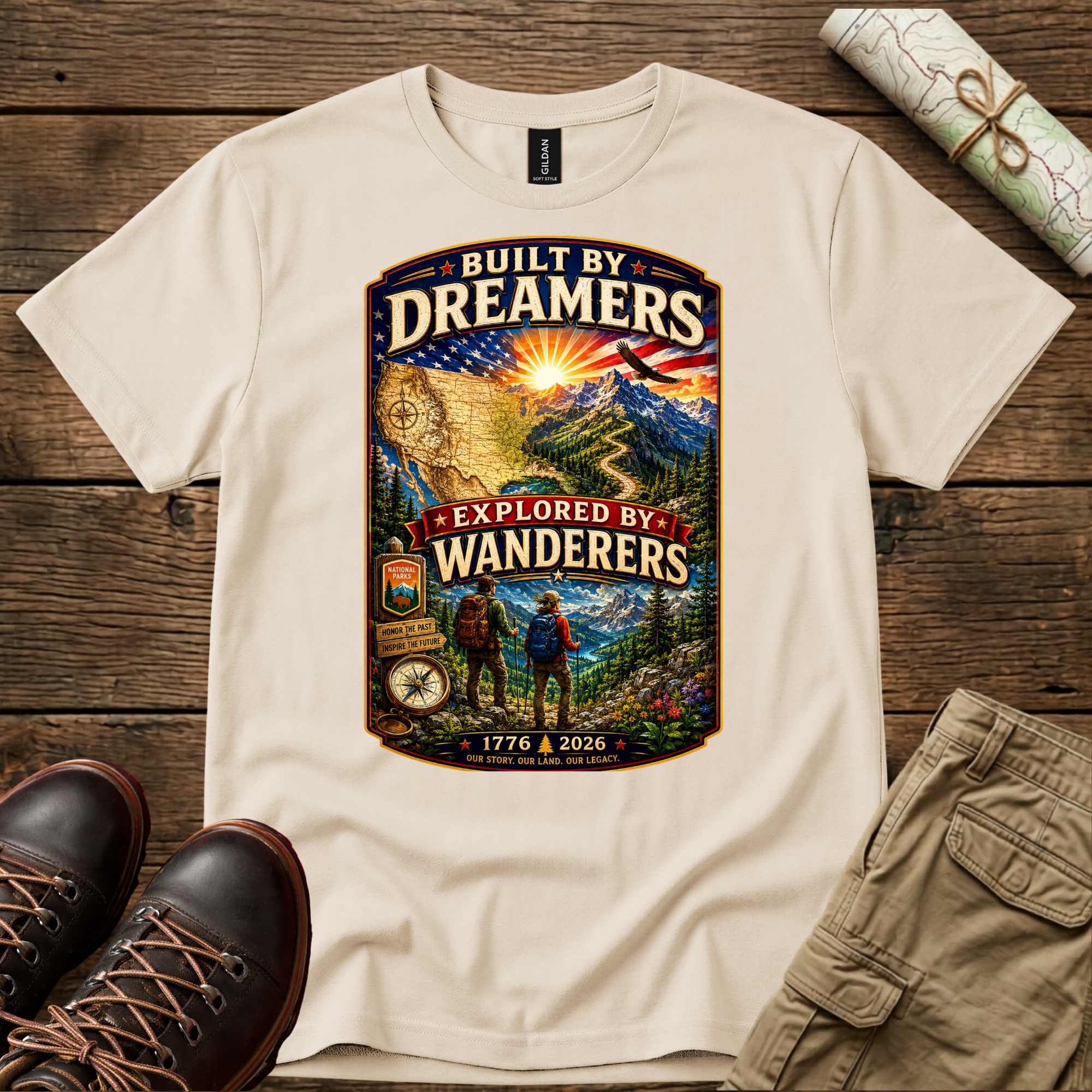 Built by Dreamers T-Shirt