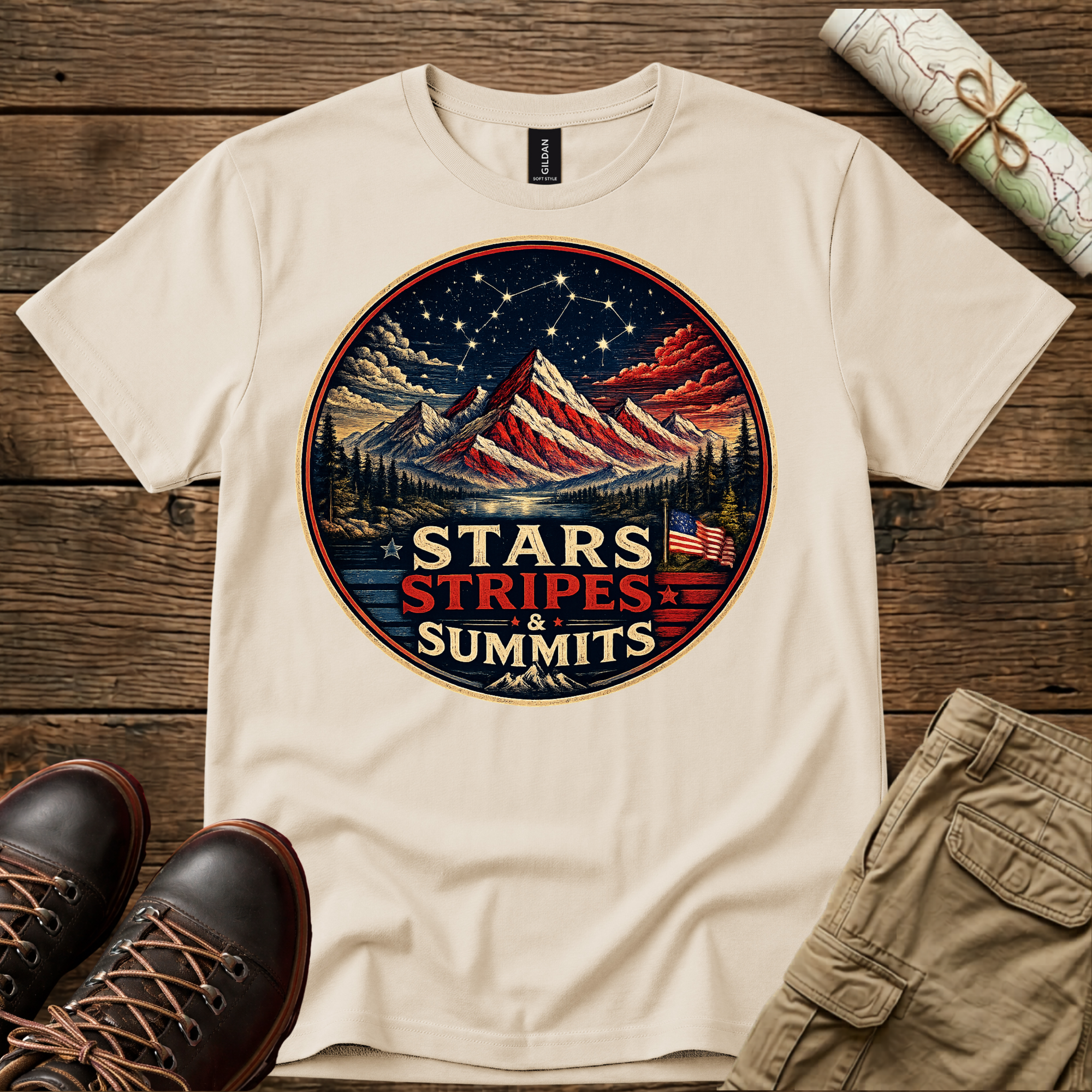 Stars & Stripes Summits T-Shirt
