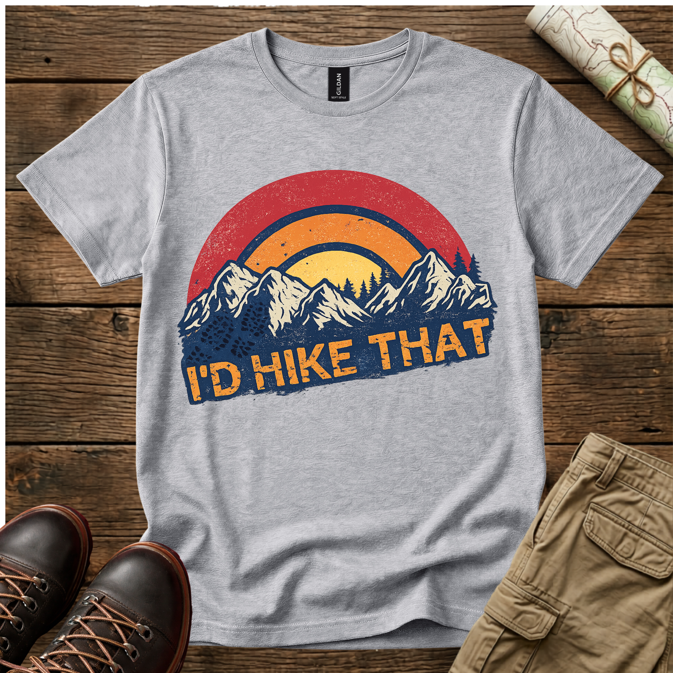 I'D Hike That T-Shirt