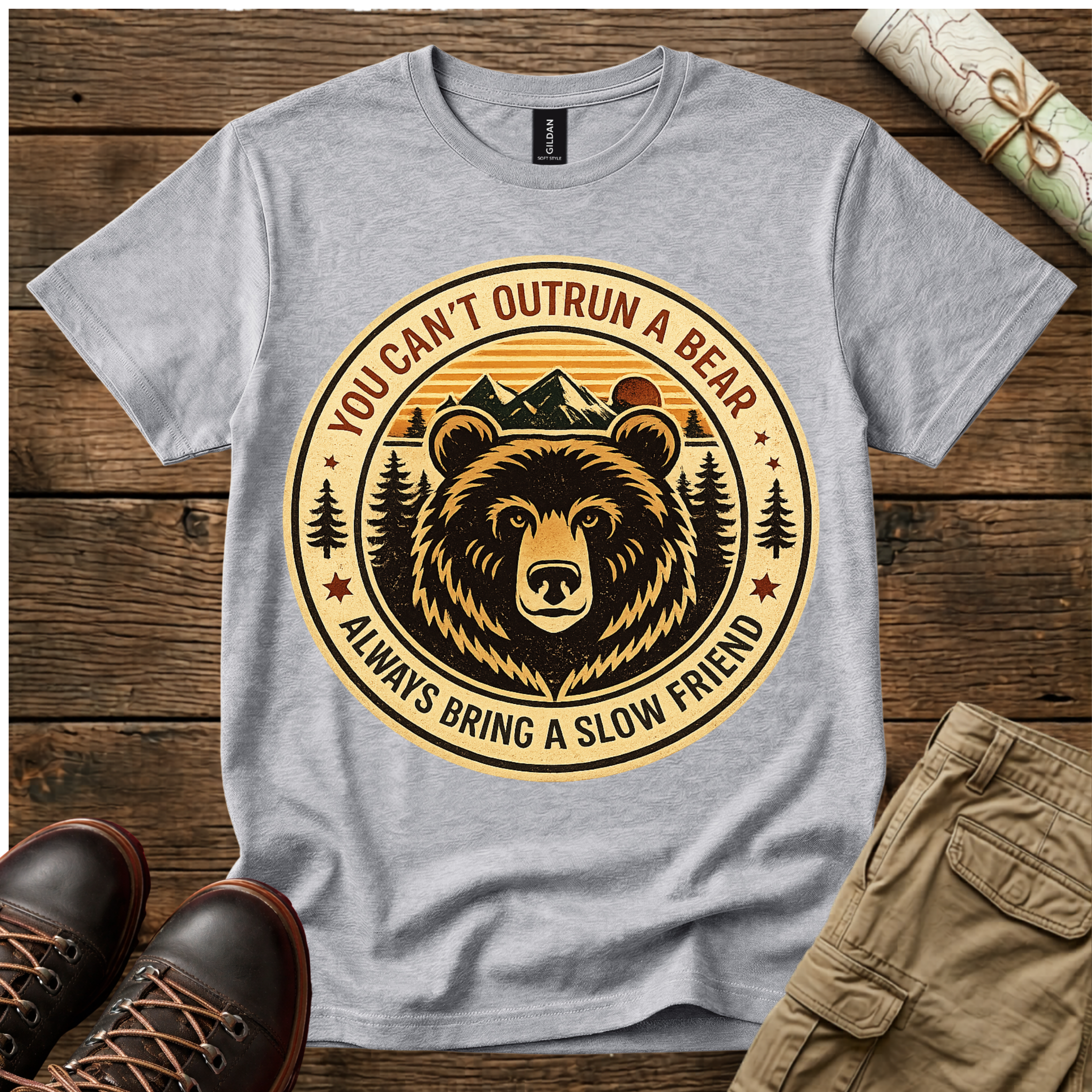 You Can't Outrun A Bear T-Shirt