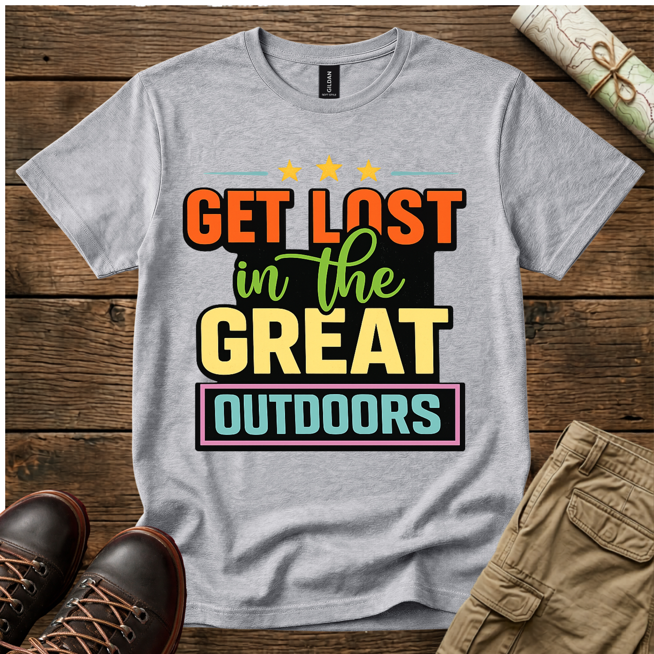 Get Lost In The Great Outdoors T-Shirt