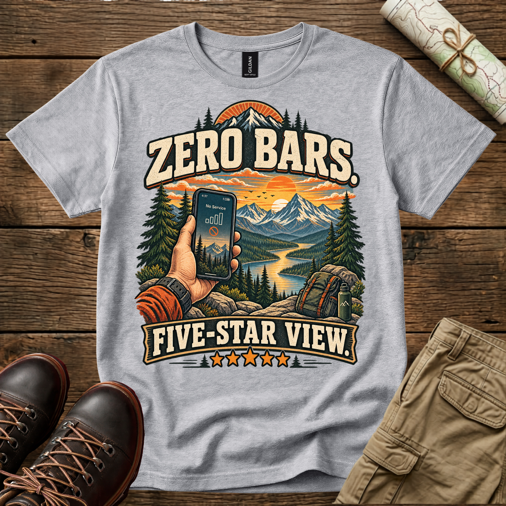 Zero Bars Scenic T-Shirt