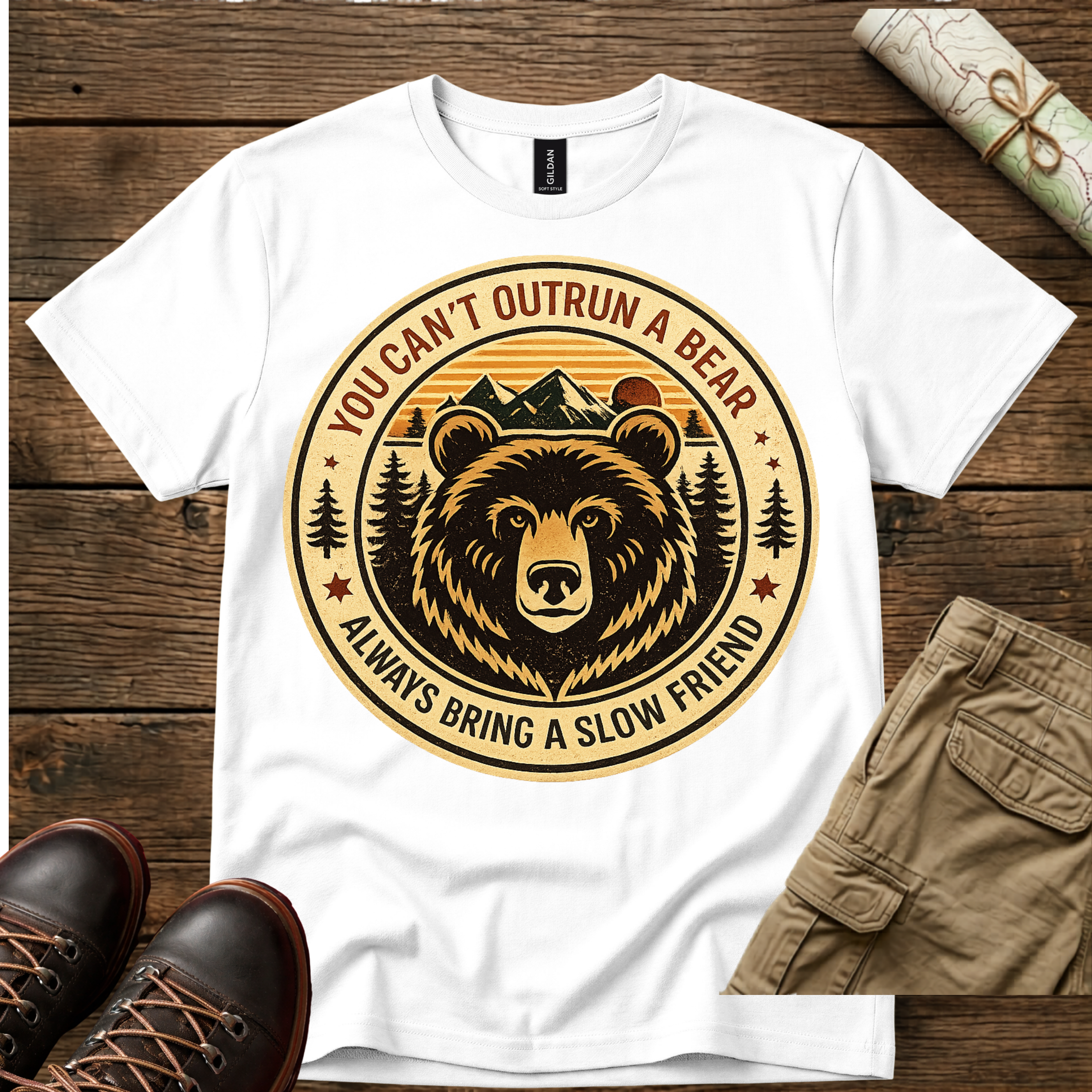 You Can't Outrun A Bear T-Shirt