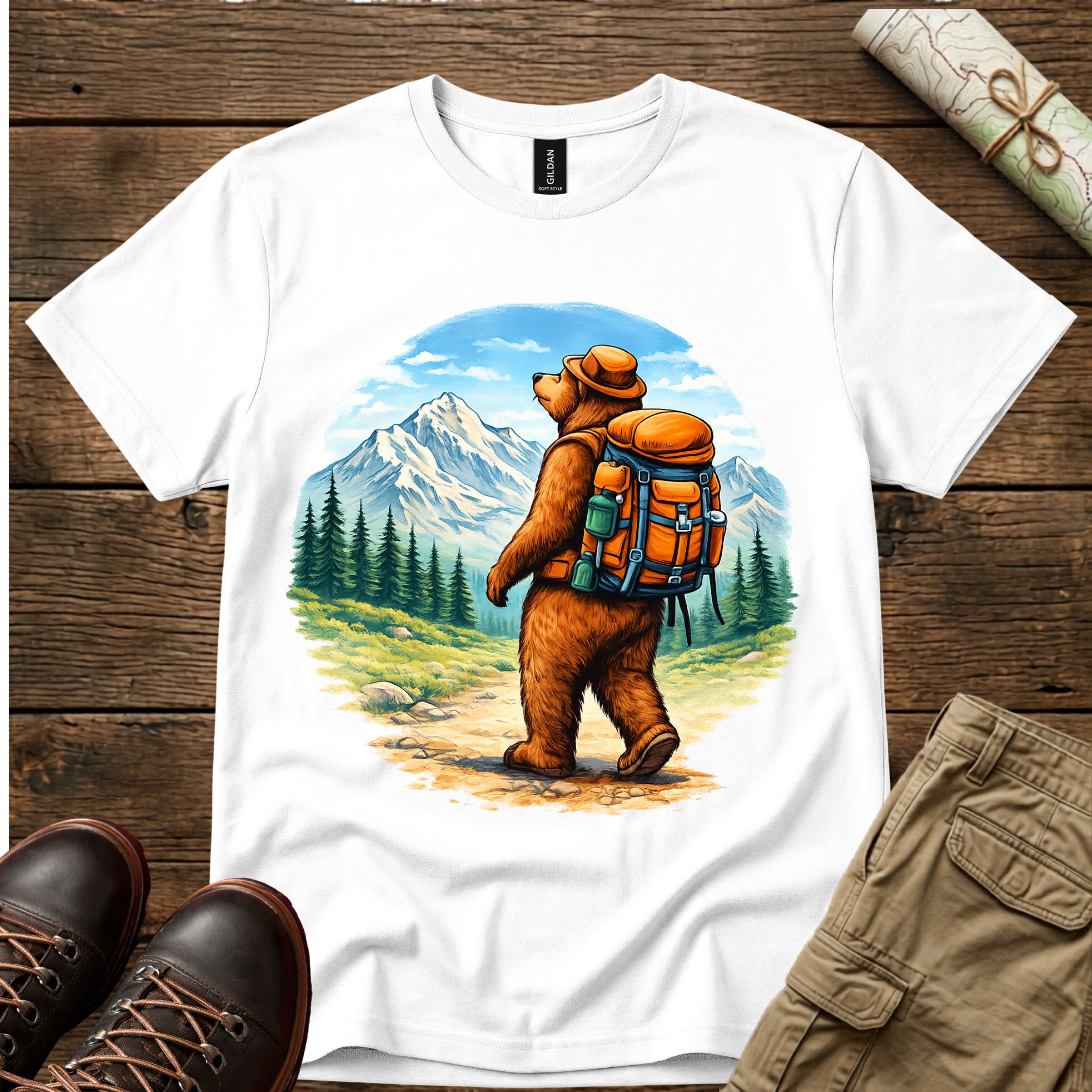 Bear Hiker T-Shirt