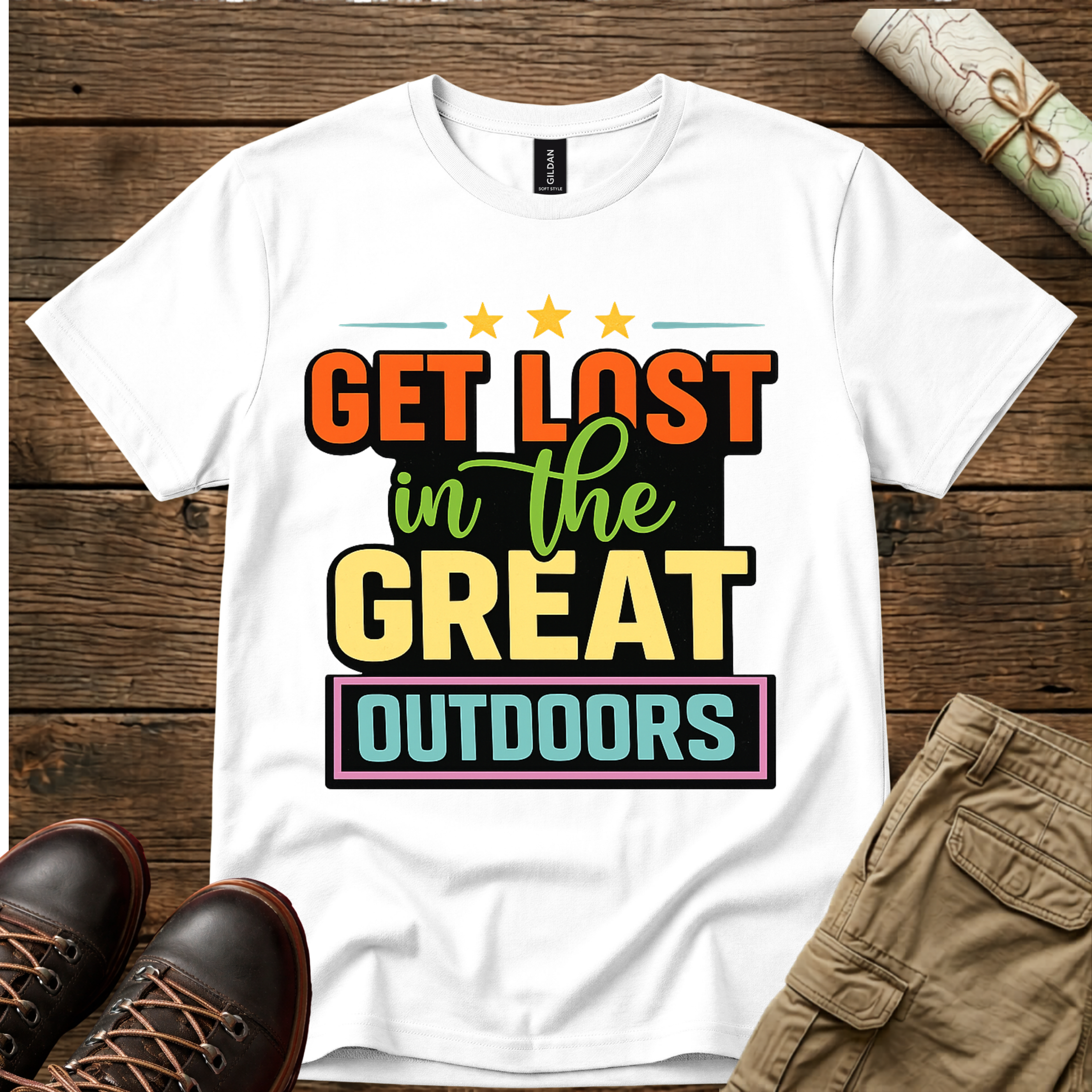 Get Lost In The Great Outdoors T-Shirt