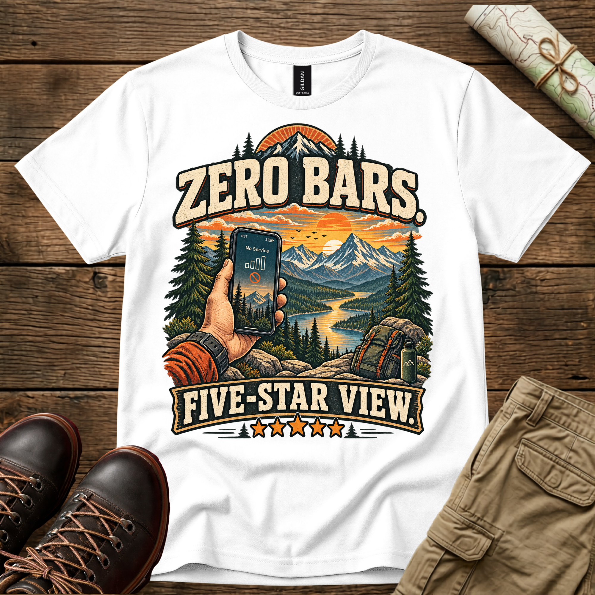 Zero Bars Scenic T-Shirt